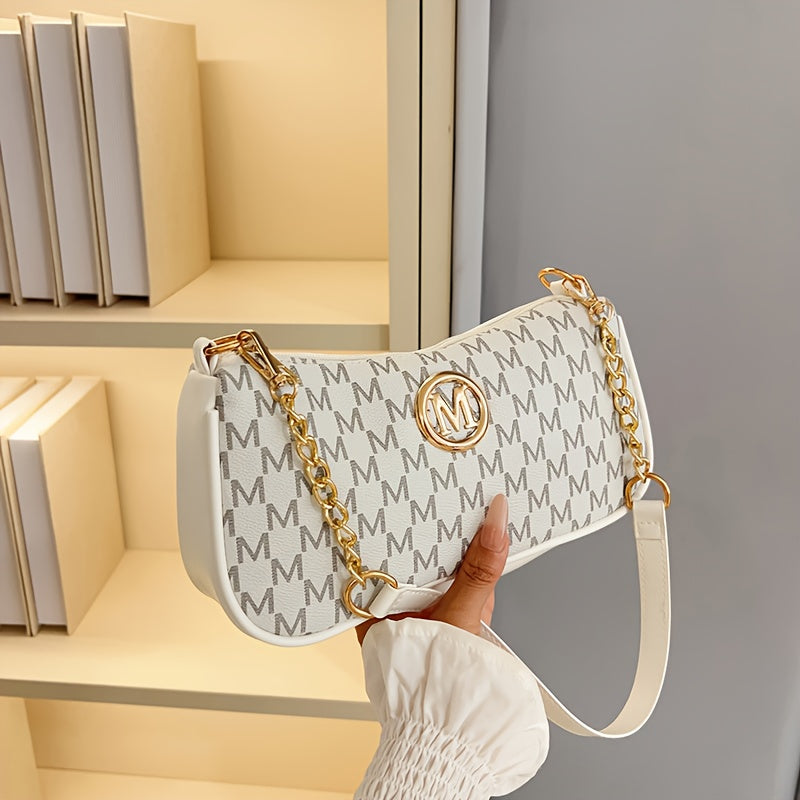 Bolso Baguette "Monogram Chic"