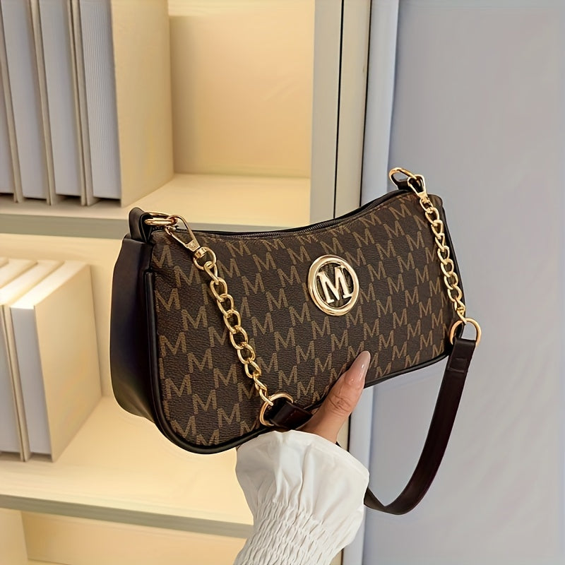 Bolso Baguette "Monogram Chic"