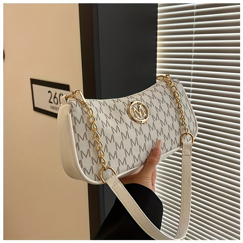 Bolso Baguette "Monogram Chic"