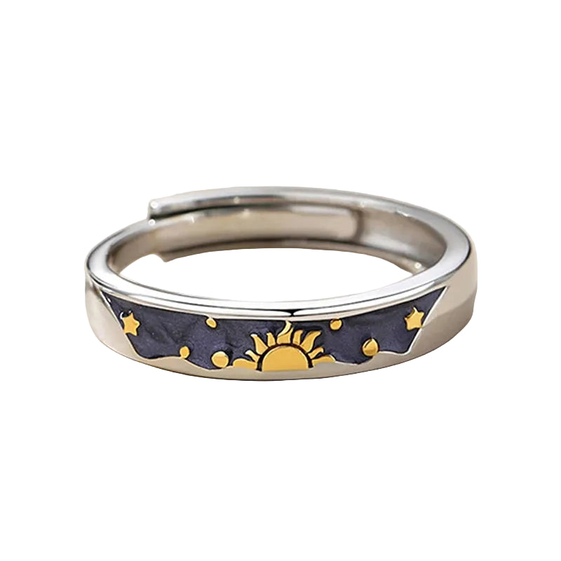 🌌 Un Pedacito de Cielo en tu Mano: Anillos "Noche Estrellada" 💍