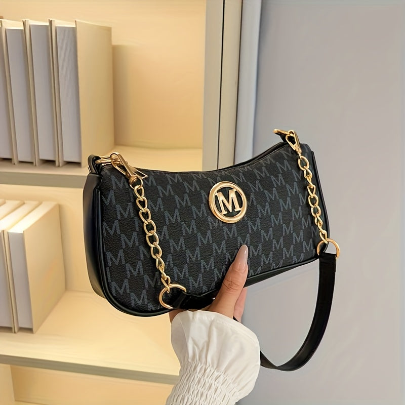 Bolso Baguette "Monogram Chic"